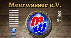 Desktop Screenshot of meerwasserverein.net
